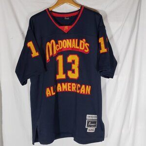 Vintage McDonald's All American Ltd.Ed. Dan Marino Jersey #13 Blue / Red Sz 52